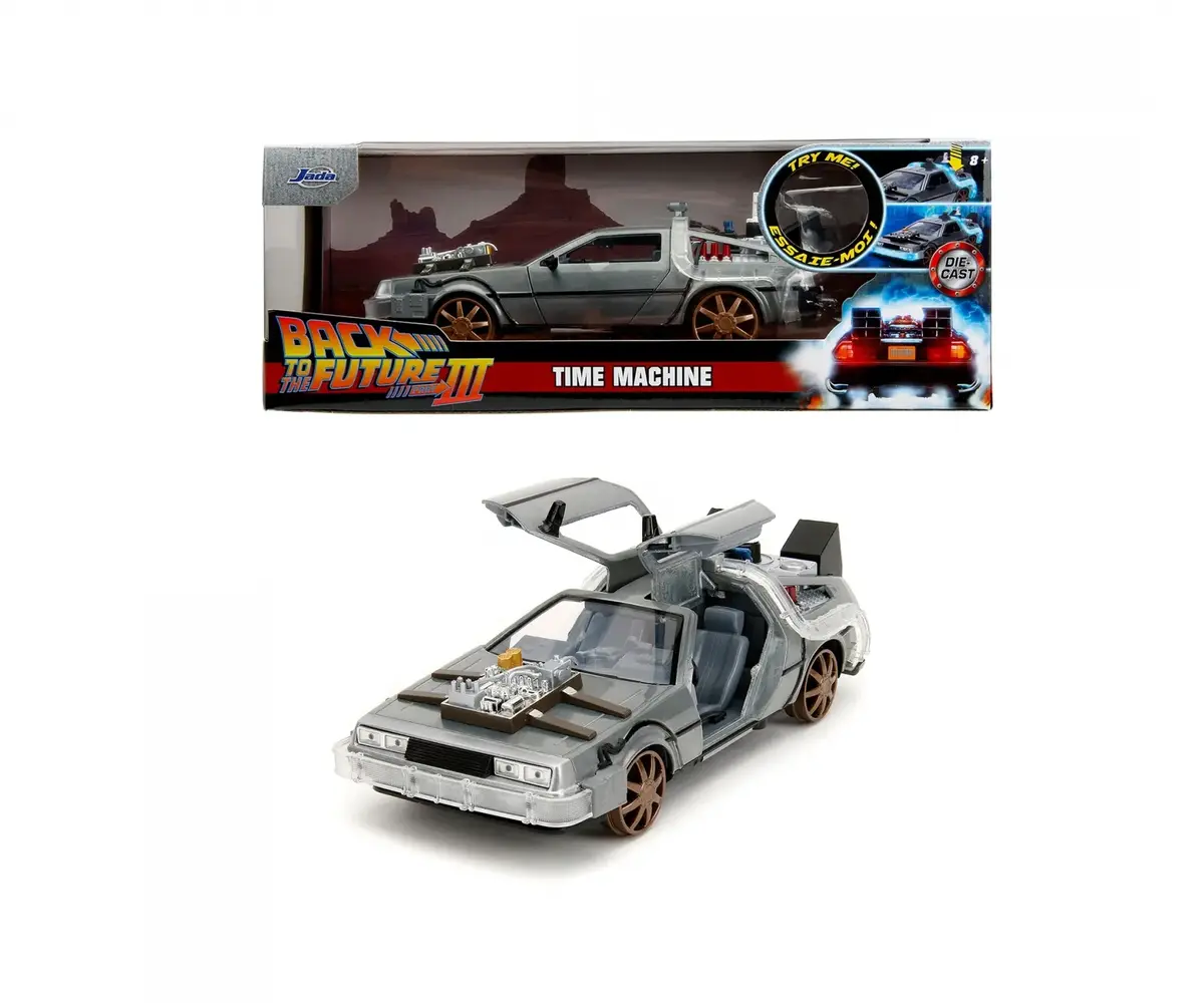 SIMBA Jada Toys Time Machine 1:24 metāla modelis Photo 5