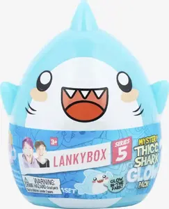 Schleich LankyBox Thicc Shark Glow Pack collectible figure set by Schleich