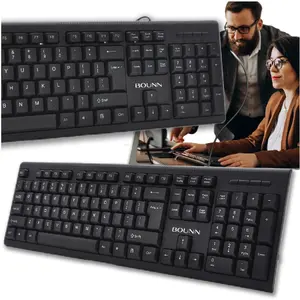 Wired Keyboard Bounn HK-616 — USB connection, standard layout