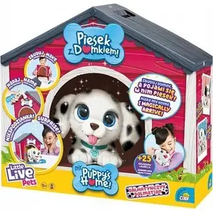 Игрушка Madej Little Live Pets — щенок далматинец с домиком GXP-885426