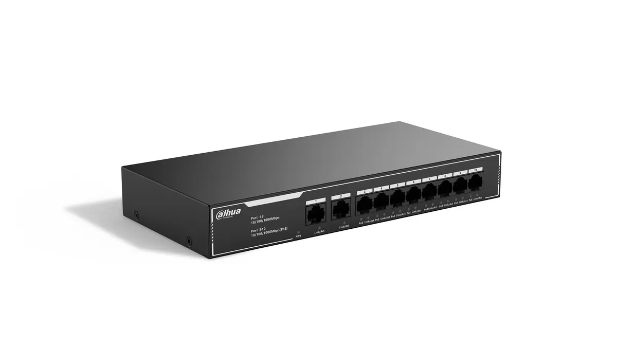 Dahua Technology PoE SG1010LP Nevadāms L2