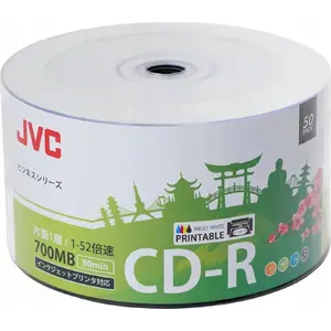CD-R JVC 700 МБ 52x 50 шт – JVC50P
