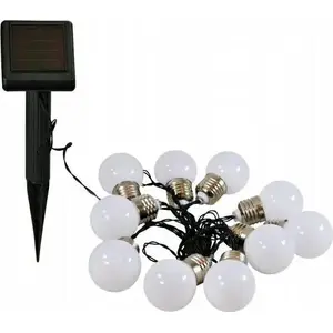 Hanging Solar Lamp Volteno VO2223 — Plastic solar-powered decorative light, hanging design