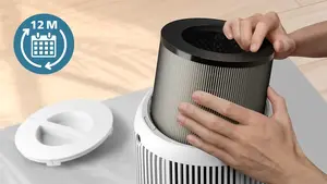 Long-lasting filter for up to 1 year