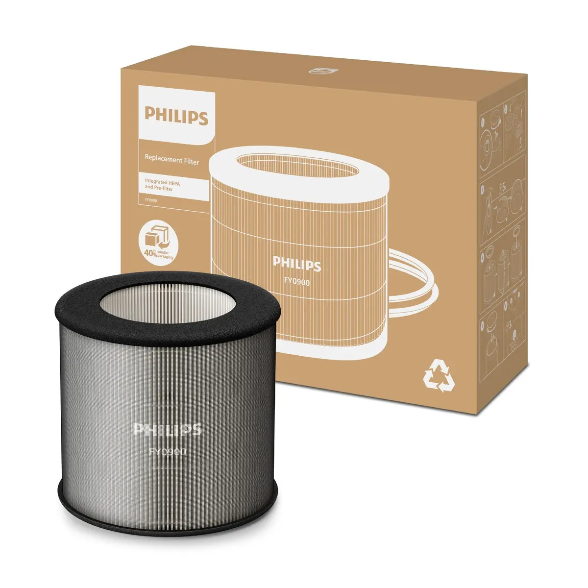 Philips FY0900/30 NanoProtect HEPA filtrs 900