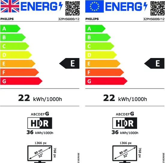 Philips 32PHS6000 32" LED ТВ Photo 2