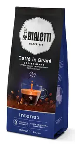 Bialetti Intenso Dark Roast Coffee Beans 1 kg for Espresso