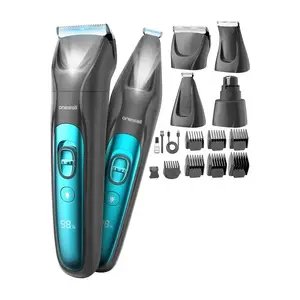 Pet clipper kit Oneisall FC10 — 4-in-1 grooming set for dogs and cats