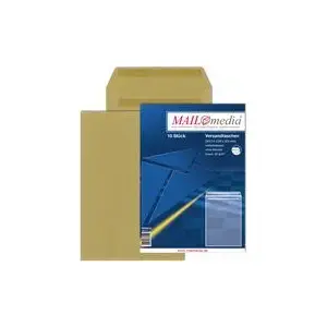 Self-adhesive envelopes MAILmedia Elepa 90 g/m² brown, 50 pcs