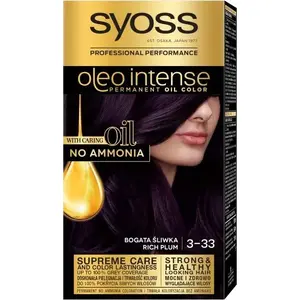 Matu krāsa Syoss Oleo Intense pastāvīgā 3-33 Bagātīgā Plūme ar eļļām