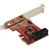 SATA PCIe плата 4 порта 6 Гбит/с ASMedia ASM1164 Photo 2