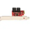 SATA PCIe плата 4 порта 6 Гбит/с ASMedia ASM1164 Photo 3