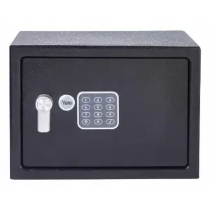 Pārnēsājamais seifs Yale YEC/250/DB2 Elektroniskā atslēga Tērauds Melns 16.3L