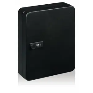 Atslēgu kaste YALE HOME YKB/540 ar 2 atslēgām un sienas stiprinājumu, kompakts metāla seifs