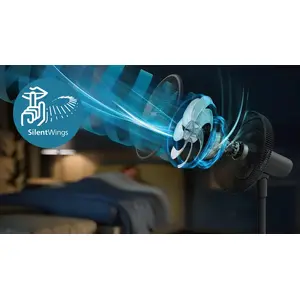 На 30% тише благодаря технологии лопастей SilentWings