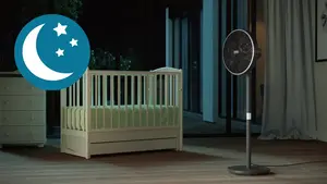 Stay cool overnight with the Quiet Sleep mode
