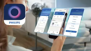 Smart, remote control with the Air+ app