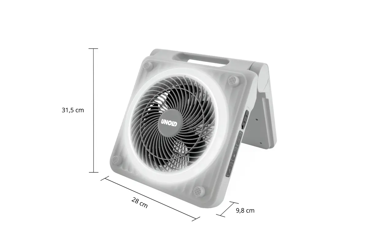 Портативный вентилятор Unold Solarventilator Camping 86517 Photo 3