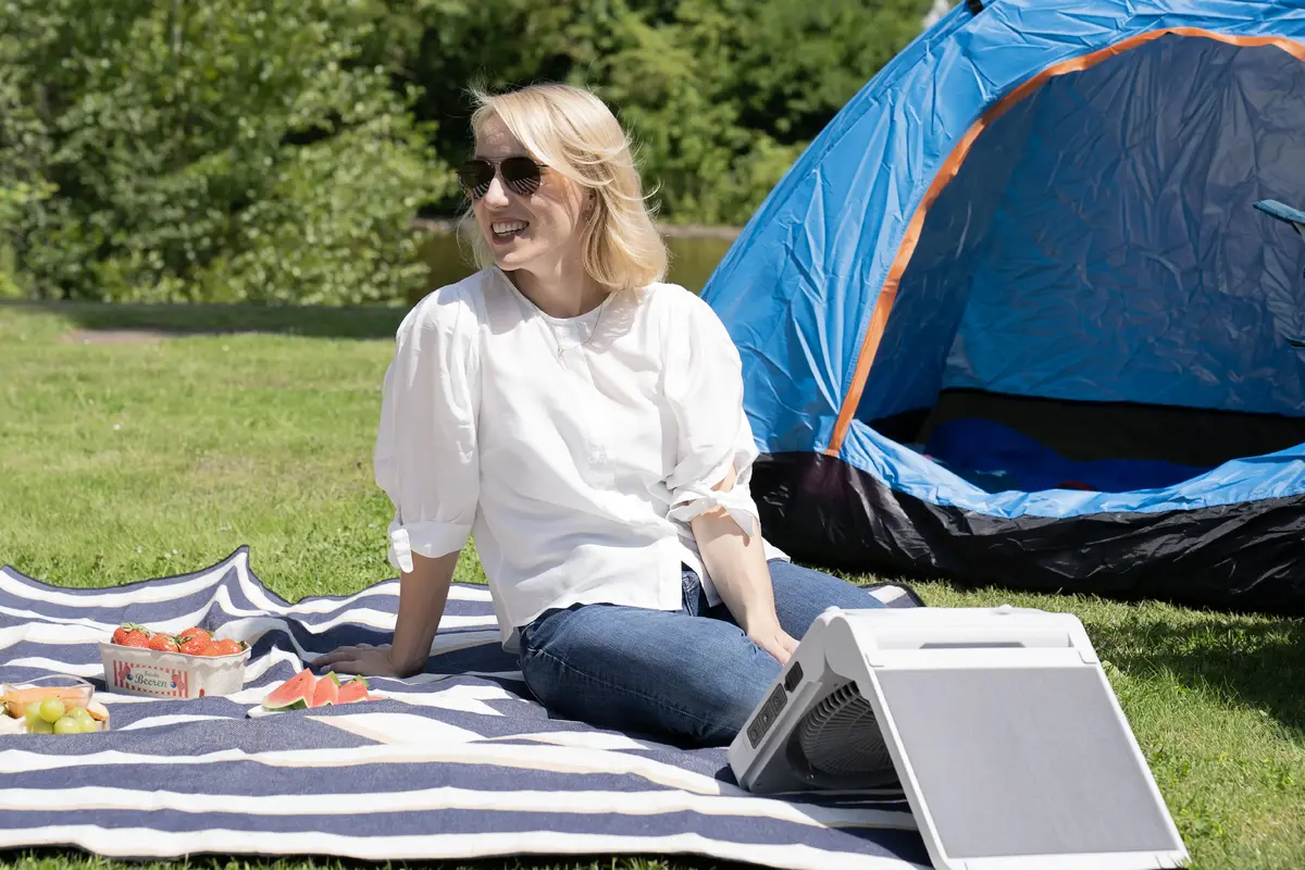 Портативный вентилятор Unold Solarventilator Camping 86517 Photo 4