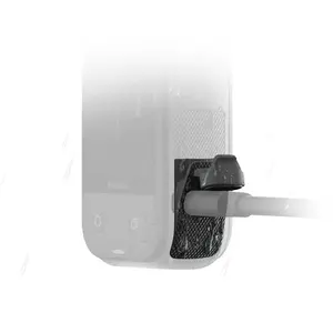 Port cover for Insta360 X5 — All-Weather USB Charging Cover, Black, 26.2×15.1×9.5 mm