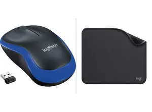 Logitech M185 Blue Wireless 2.4GHz Optical Mouse