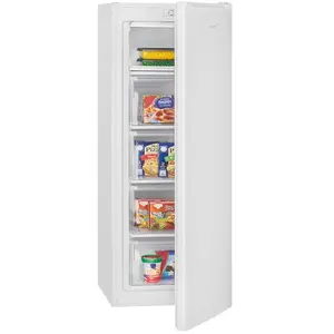 Upright freezer BOMANN GS7364W — 168 L, white, energy class D, ≤-18°C, 1425×545×575 mm