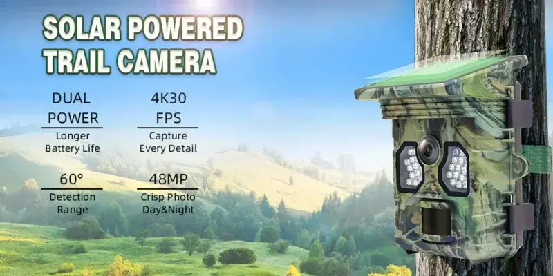 Trail Camera Stealth Gear Racoon Solar 4K Photo 4