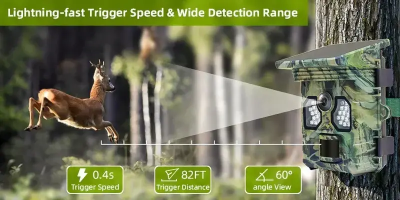 Trail Camera Stealth Gear Racoon Solar 4K Photo 5