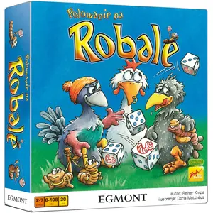 Board game book Egmont — Polowanie na robale, Polish hardcover, 200×200 mm, 450 g, FSC