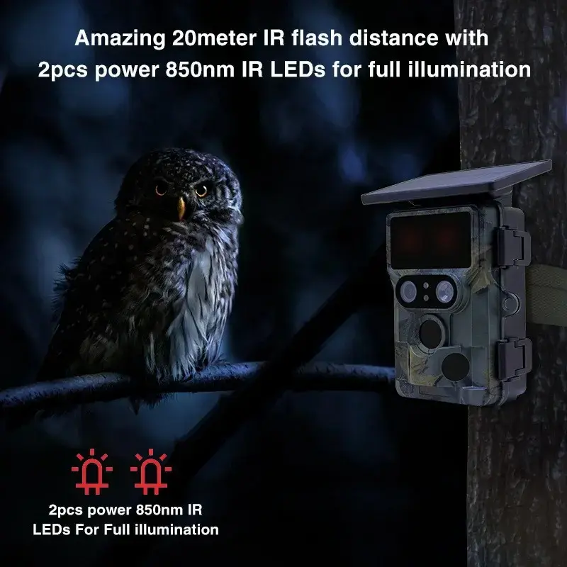 Surveillance Camera Stealth Gear Nightjar Solar 4K Photo 6