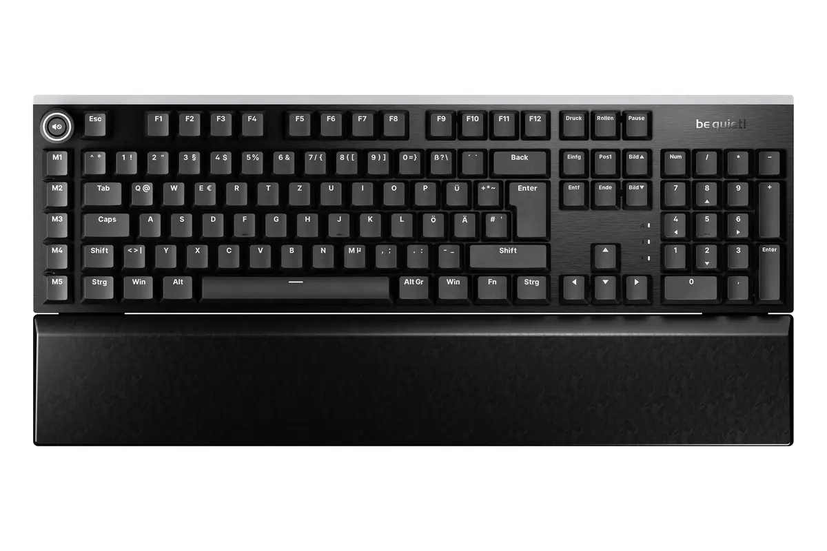 be quiet! Light Mount Silent Linear DE ISO tastatūra Photo 2