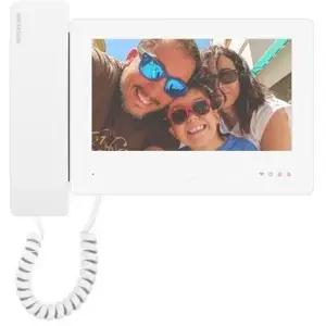 Video monitor Hikvision DS-KH7300EY-WTHE2 7-inch color display Wi‑Fi, white