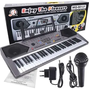 Keyboard No name Q 001 UF USB with MP3, radio and microphone — children's USB keyboard