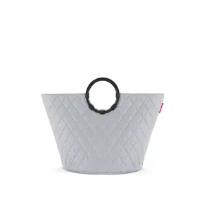 Basket Reisenthel loophome S Grey Aluminium Polyester 420x420x400mm