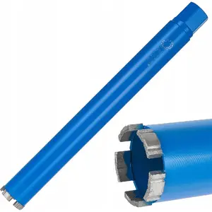 Diamond Core Drill Bit GEKO 52x10x450 mm 5T 1.1/4" for Wet and Dry Drilling