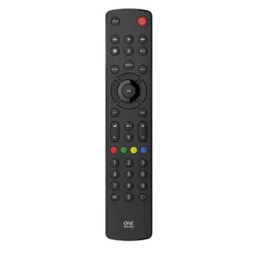 Universal Electronics One For All Basic Universal Remote Contour TV — IR wireless, 1 device, black, press-button