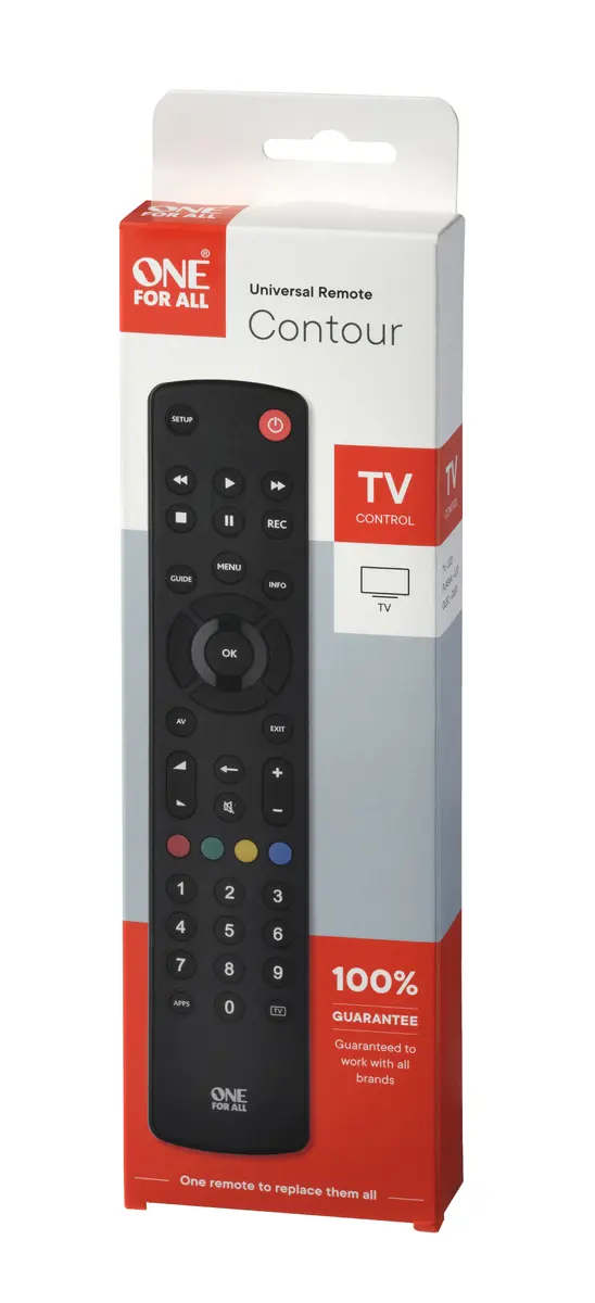 One For All Basic Universal Remote Contour TV — Universal Electronics Photo 3
