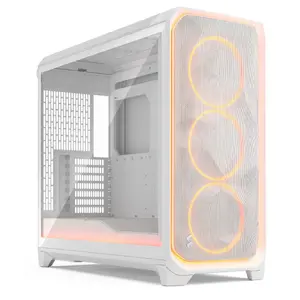 PC Case Fractal Design Meshify 3 XL Ambience Pro RGB White