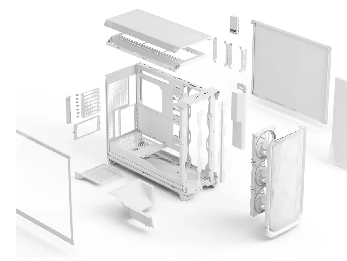 Компьютерный корпус Fractal Design Meshify 3 XL Photo 14