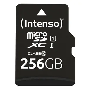 Flash Memory Intenso 256GB UHS-I MicroSD Card Model 3423492
