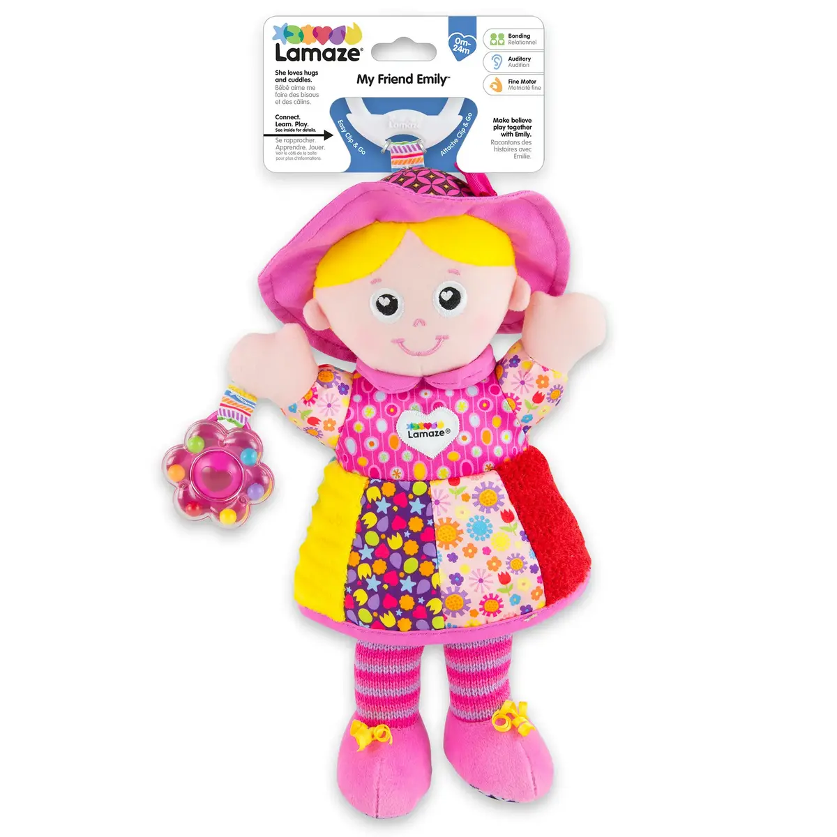 TOMY Lamaze My Friend Emily — mīkstā rotaļlieta Photo 6