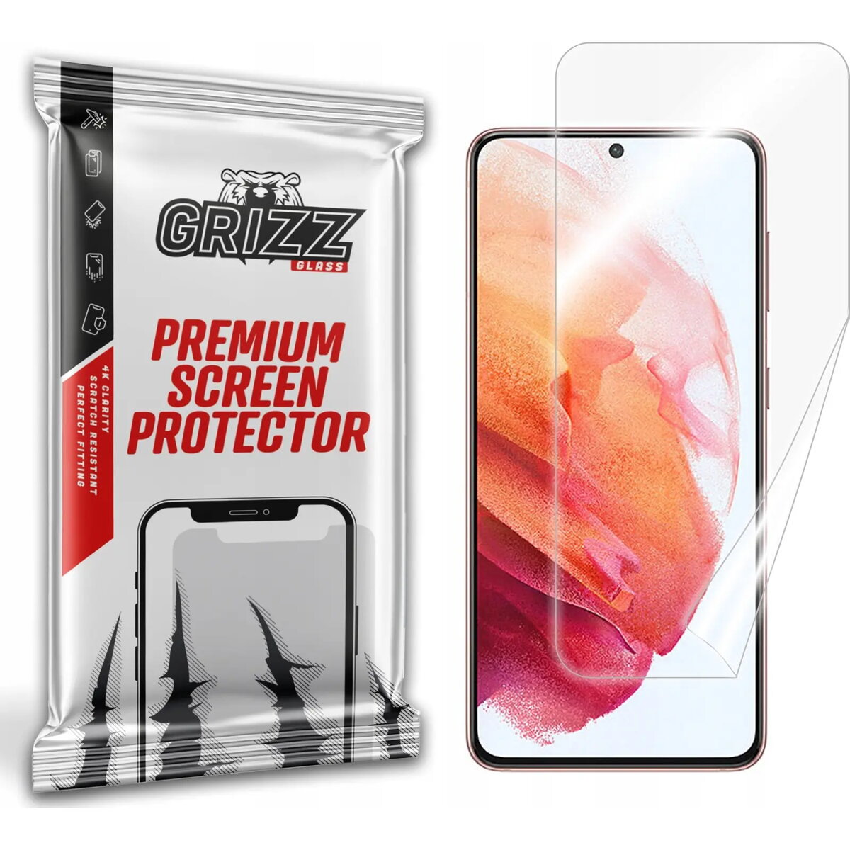 Keramiska ekrāna aizsargplēve GrizzGlass priekš Samsung