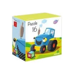 Multigra Puzzle 16 Traktor — children’s 16-piece tractor jigsaw puzzle by Multigra