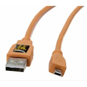 USB A to Mini USB B Cable 4.6 m by tether tools (CU5429)
