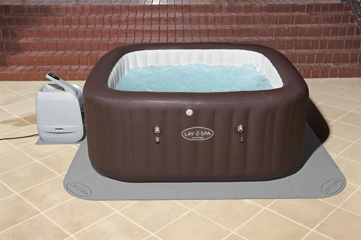 Bestway Lay-Z-Spa aizsargs 1,96×1,96 m Photo 11