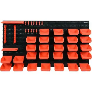 Toolboard with Containers TOYA 48 compartments (model 78771)