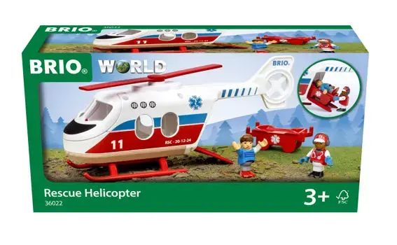 Helicopter toy Ravensburger BRIO Rescue Helicopter Photo 2