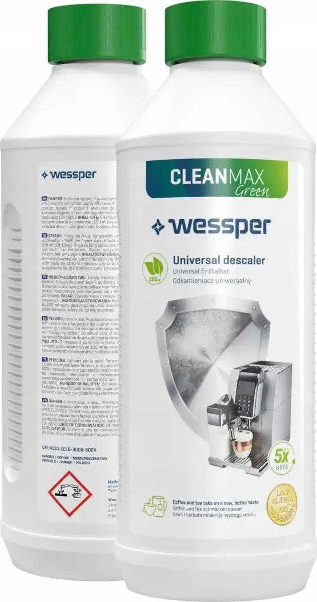 Wessper Cleanmax Green Dabīga katlakmens tīrīšanas