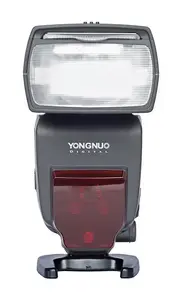 Compact camera flash Yongnuo YN685 — black, AA battery, ~3 s recycling, 430 g