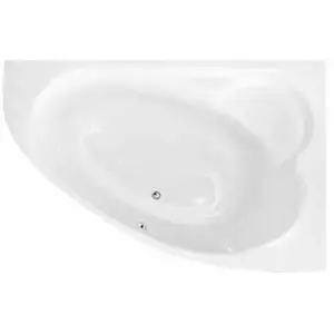 Bathtub CERSANIT Kaliope corner asymmetrical right 153 x 100 cm